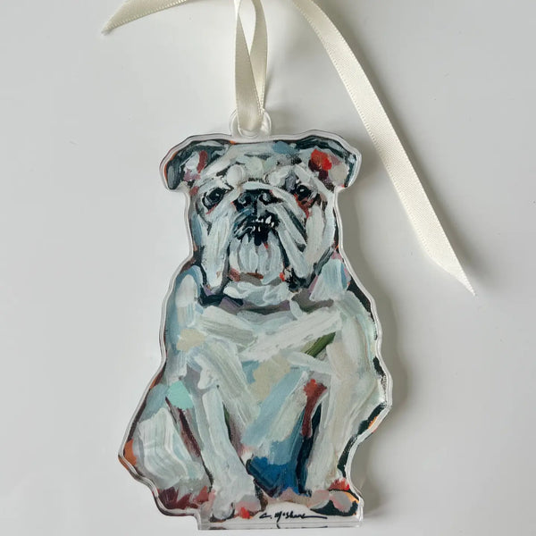 Dog Acrylic Art Ornament