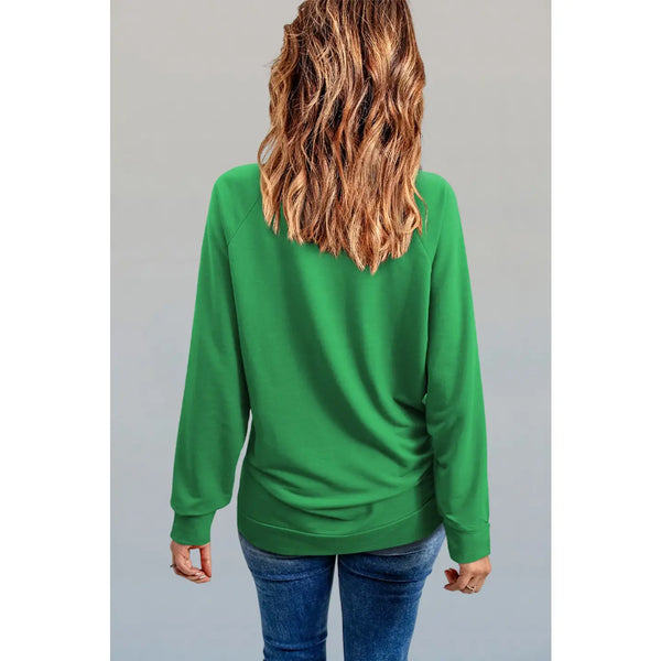 St. Patrick's Sequined Sweatshirt