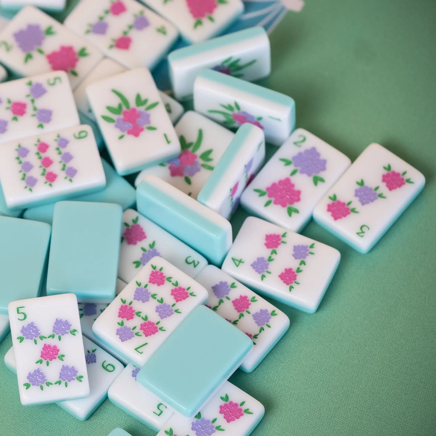 Southern Springs Mahjong Tile Set