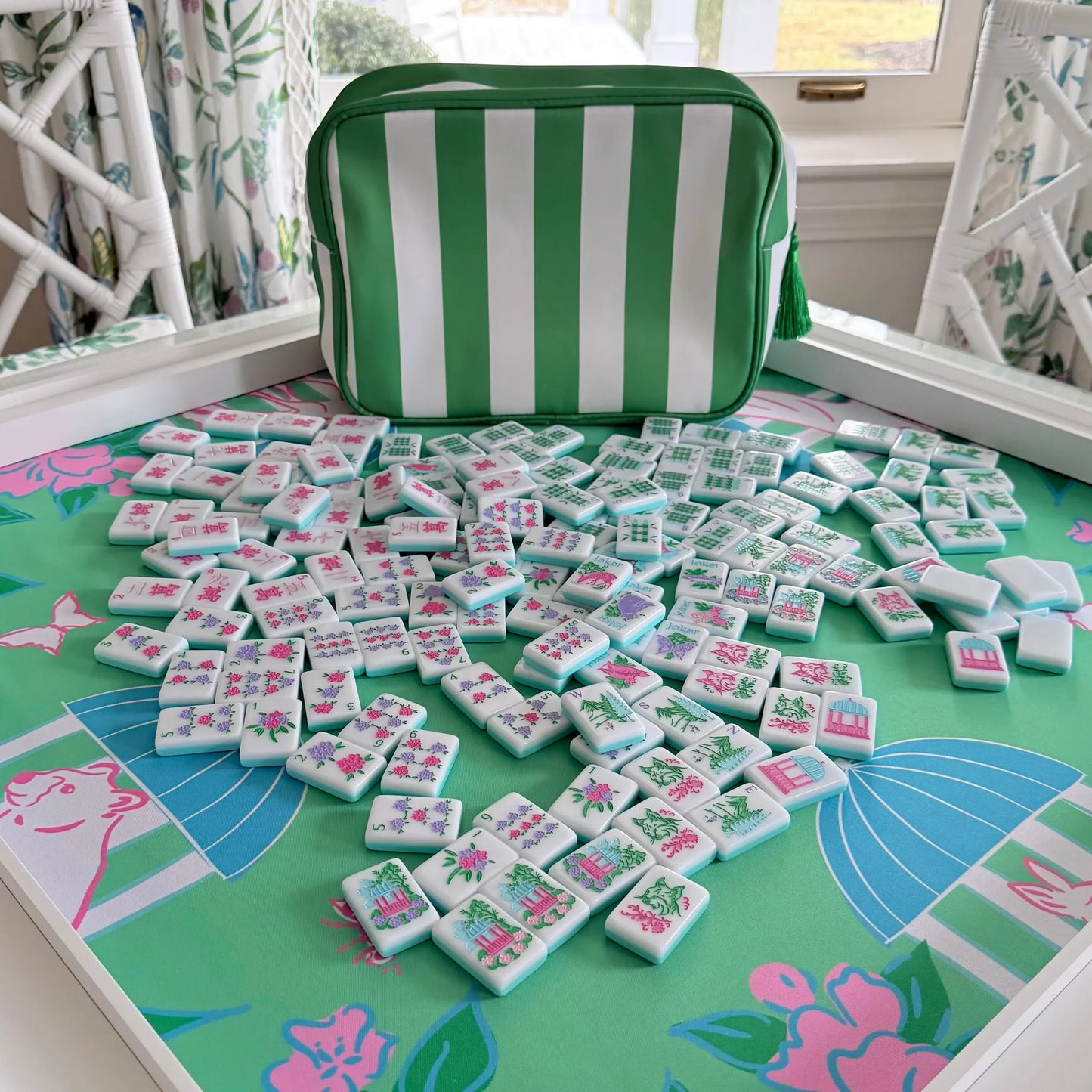 Southern Springs Mahjong Tile Set