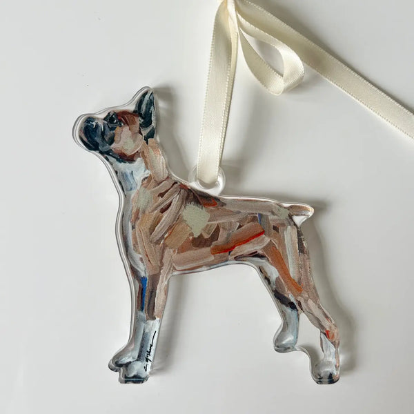 Dog Acrylic Art Ornament