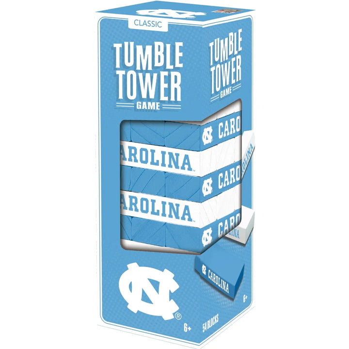 UNC Tar Heels Tumble Tower Game