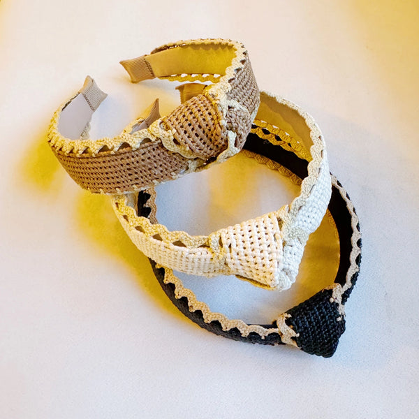 Crochet Edge Headband