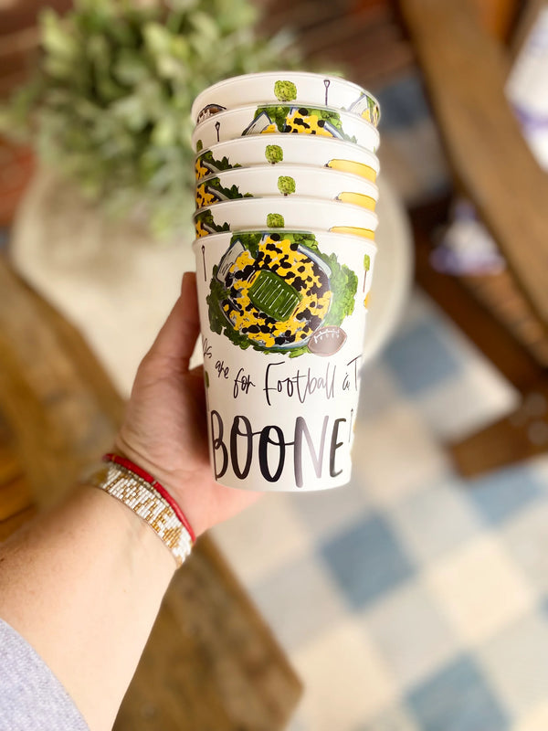 College Town Printed Cups Set/6