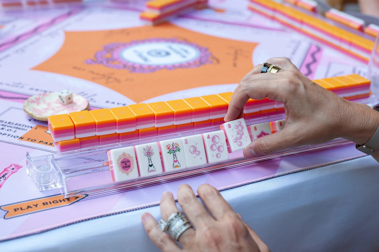 Bams & Bubbly Mahjong Tile Set