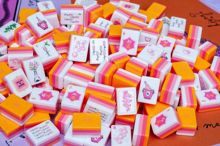 Bams & Bubbly Mahjong Tile Set