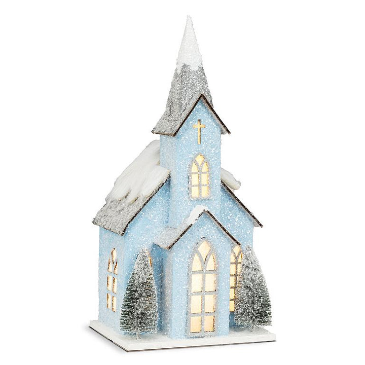 Small Light Up Holiday Village Houses