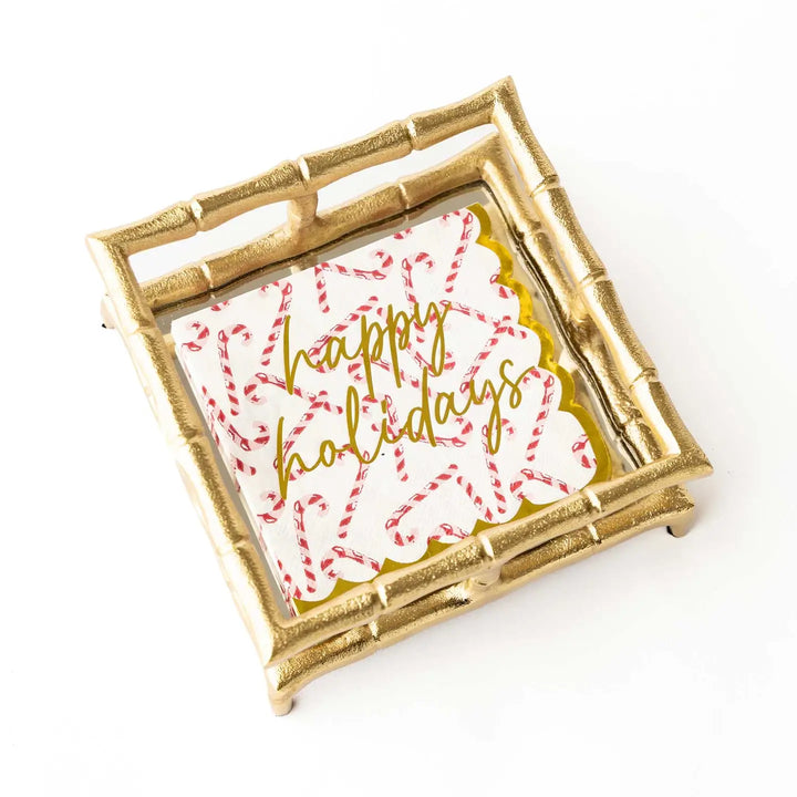 Candy Cane Cocktail Napkins