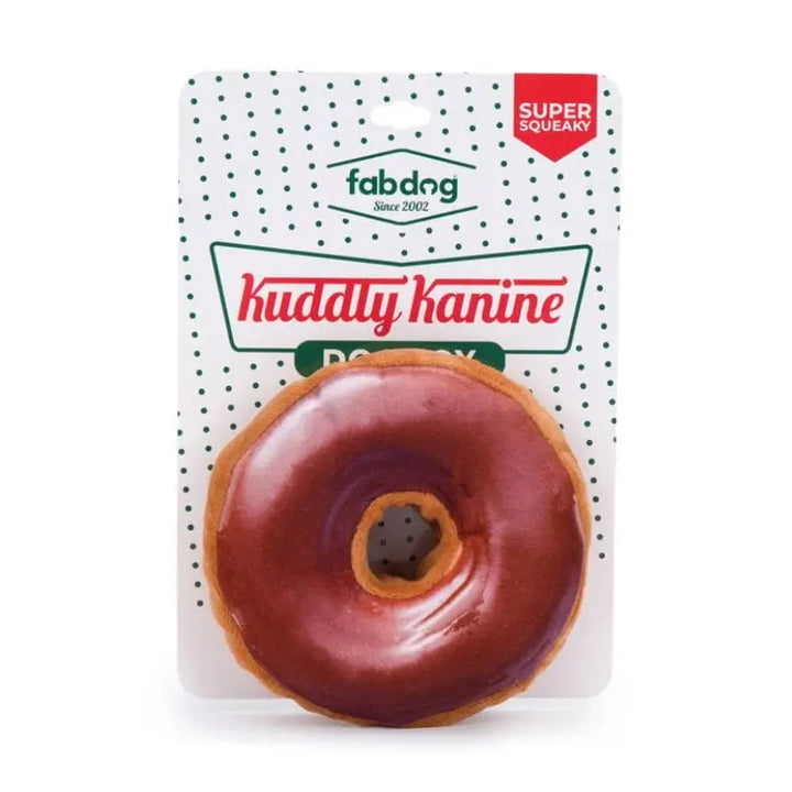 Kuddly Kanine Donut Dog Toy