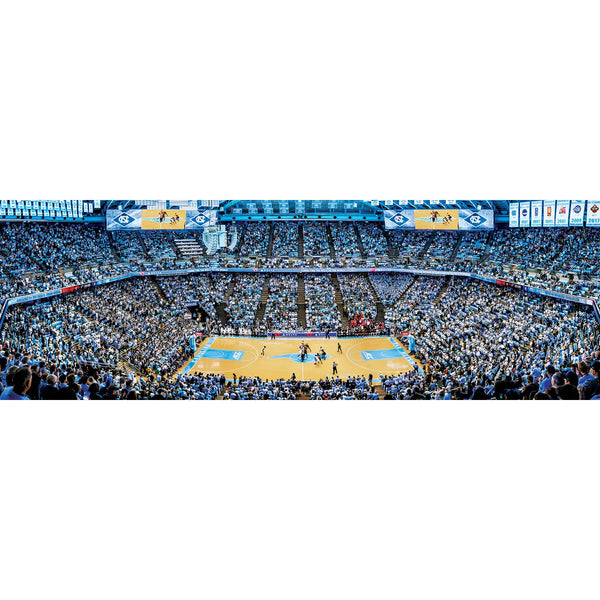 UNC Panoramic Basketball Court Puzzle