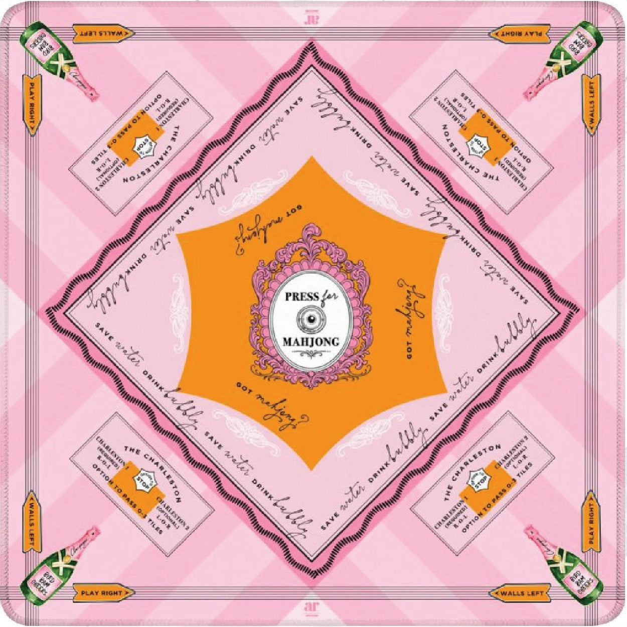 Bams & Bubbly Mahjong Mat