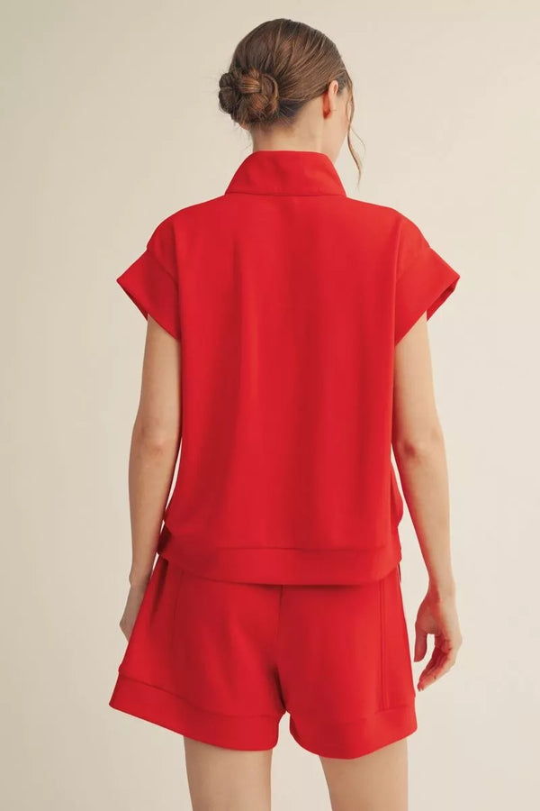 Jackie Red Sporty Set