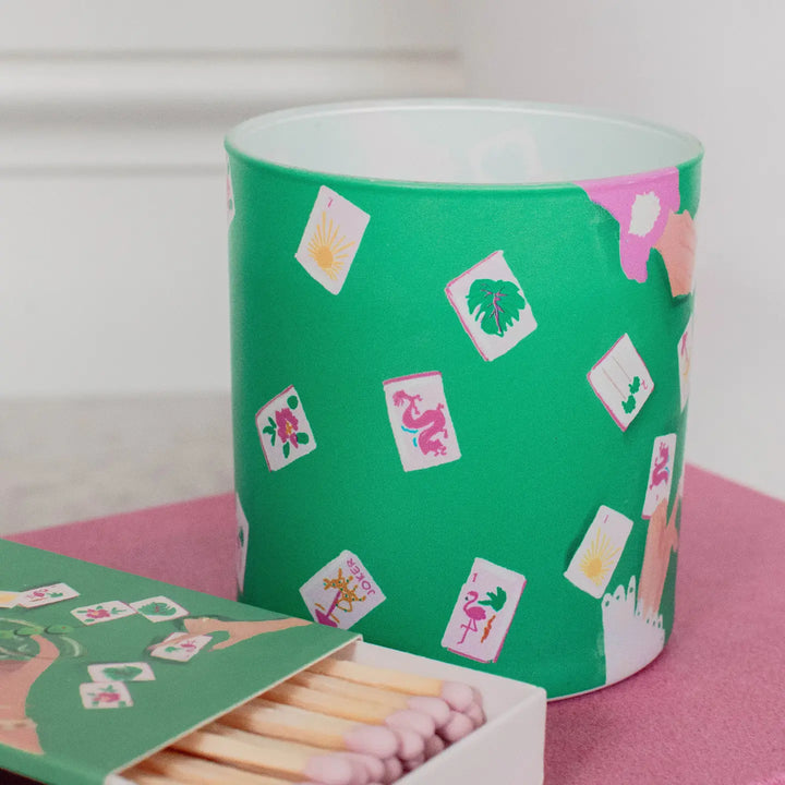 Mahjong Candle & Match Set