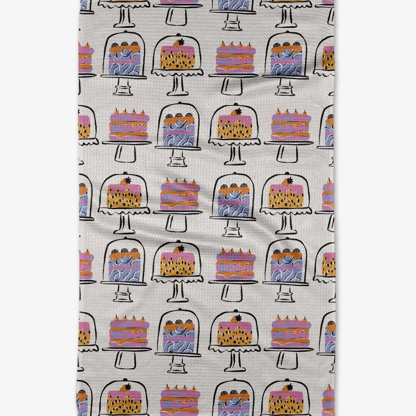 Foodie Pattern Geometry Kitchen Towel