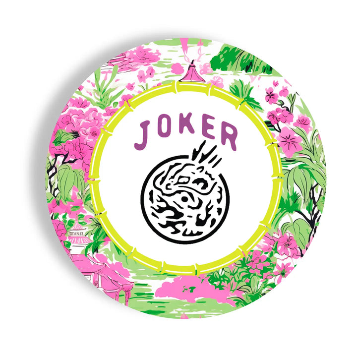 Dot Crack Bam Mahjong Salad Plates