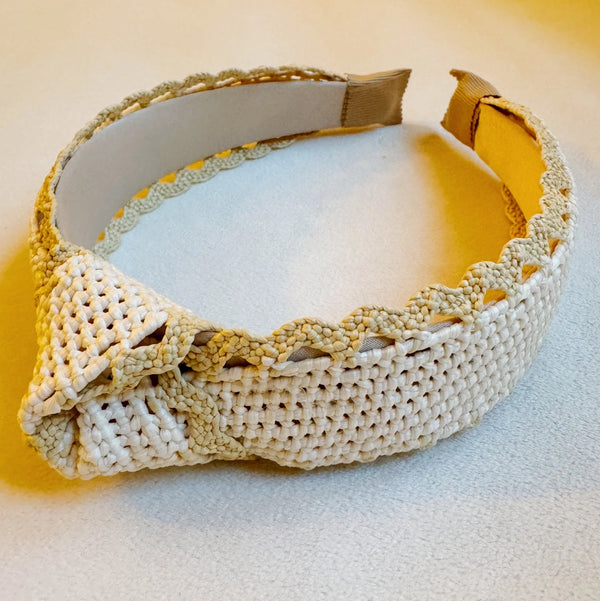 Crochet Edge Headband