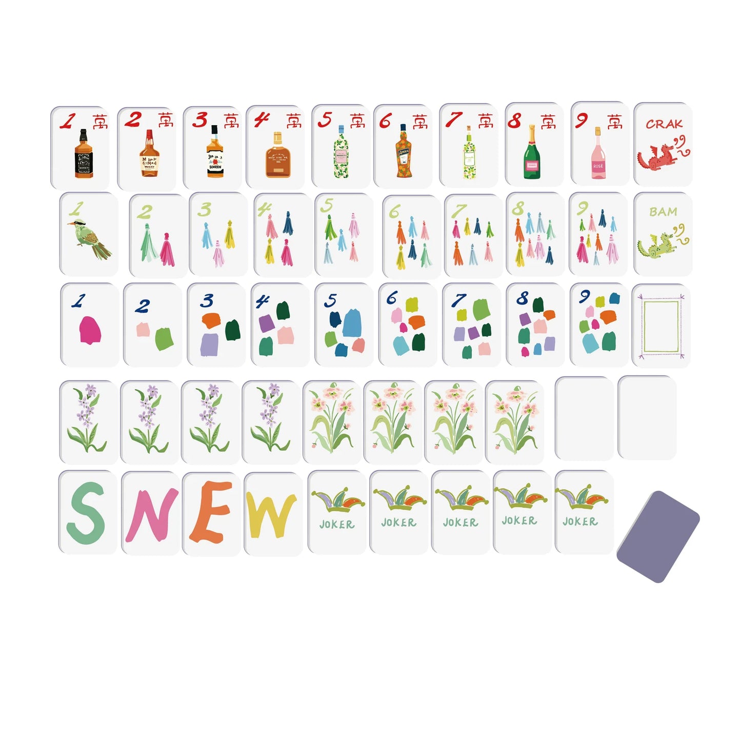 Cocktail Time Mahjong Whole Kit