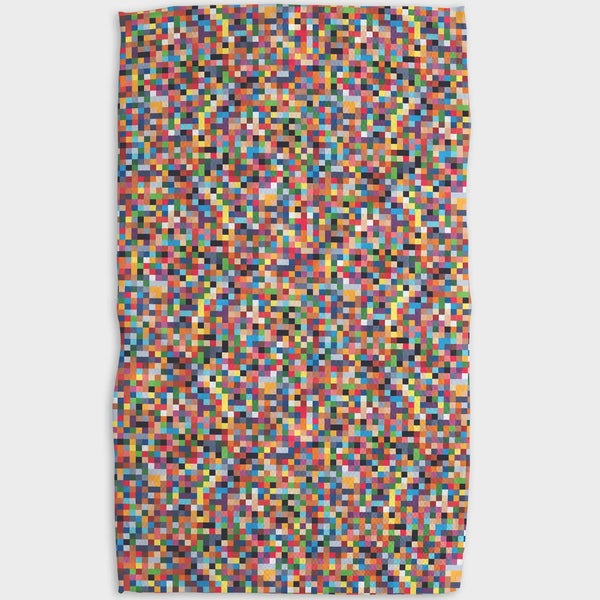 Abstract Pattern Geometry Kitchen Towel