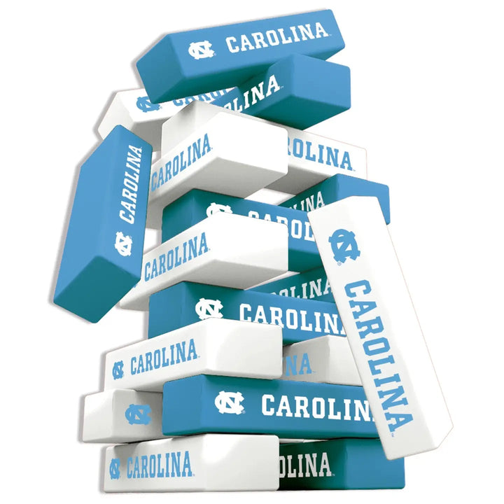 UNC Tar Heels Tumble Tower Game