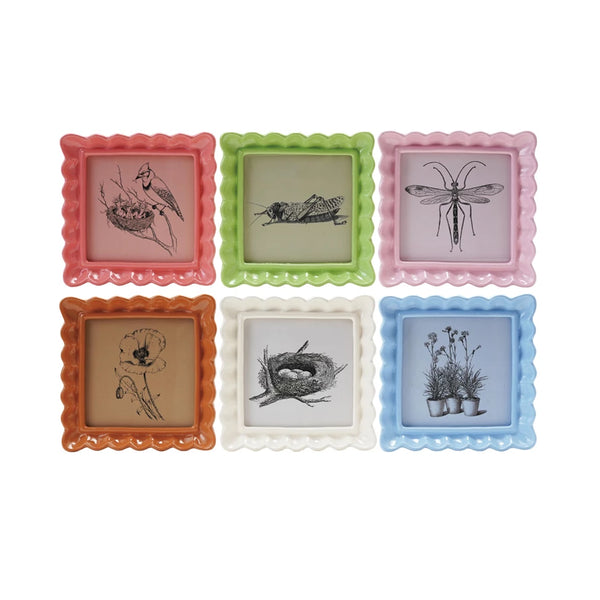 4" Square Resin Frame