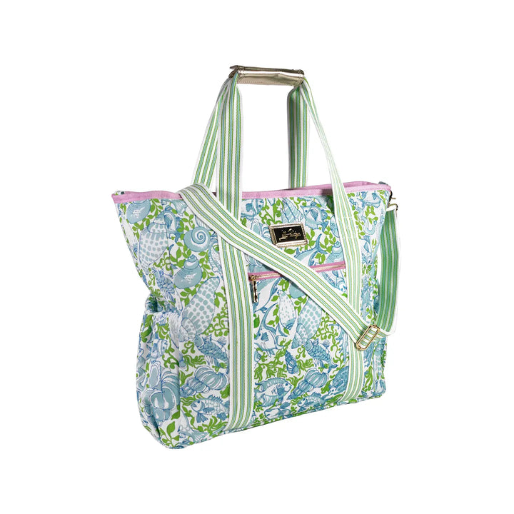 Beach Cooler Bag with Pouch