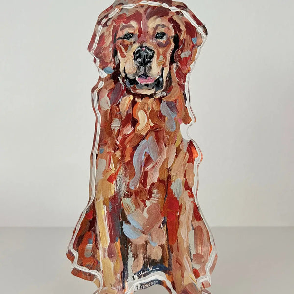 Dog Acrylic Art Shelfie