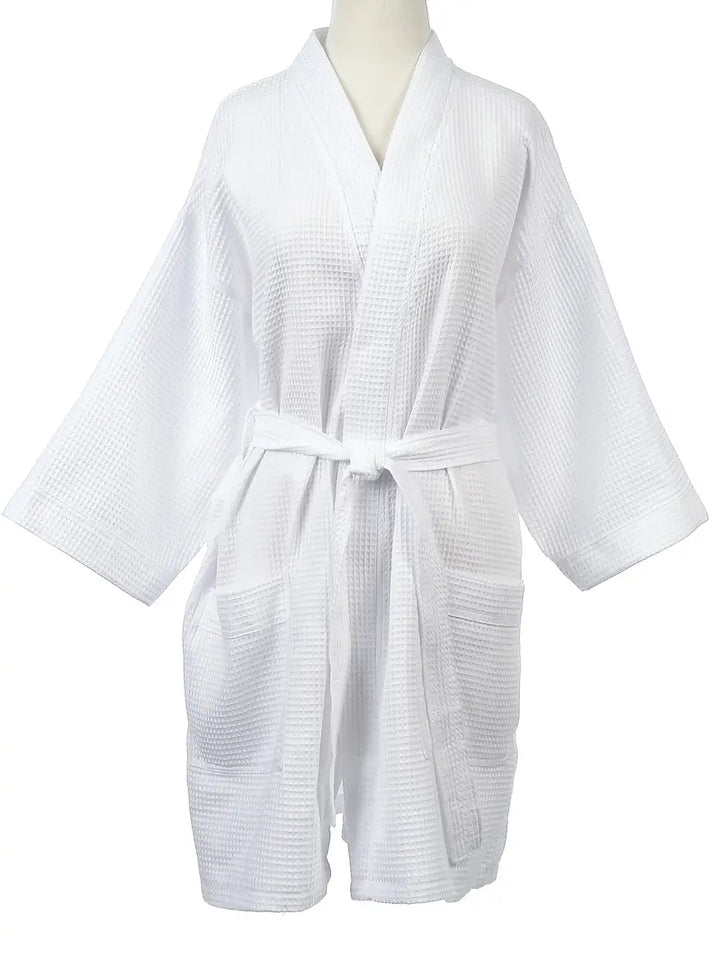 Sassy Waffle Weave Robe