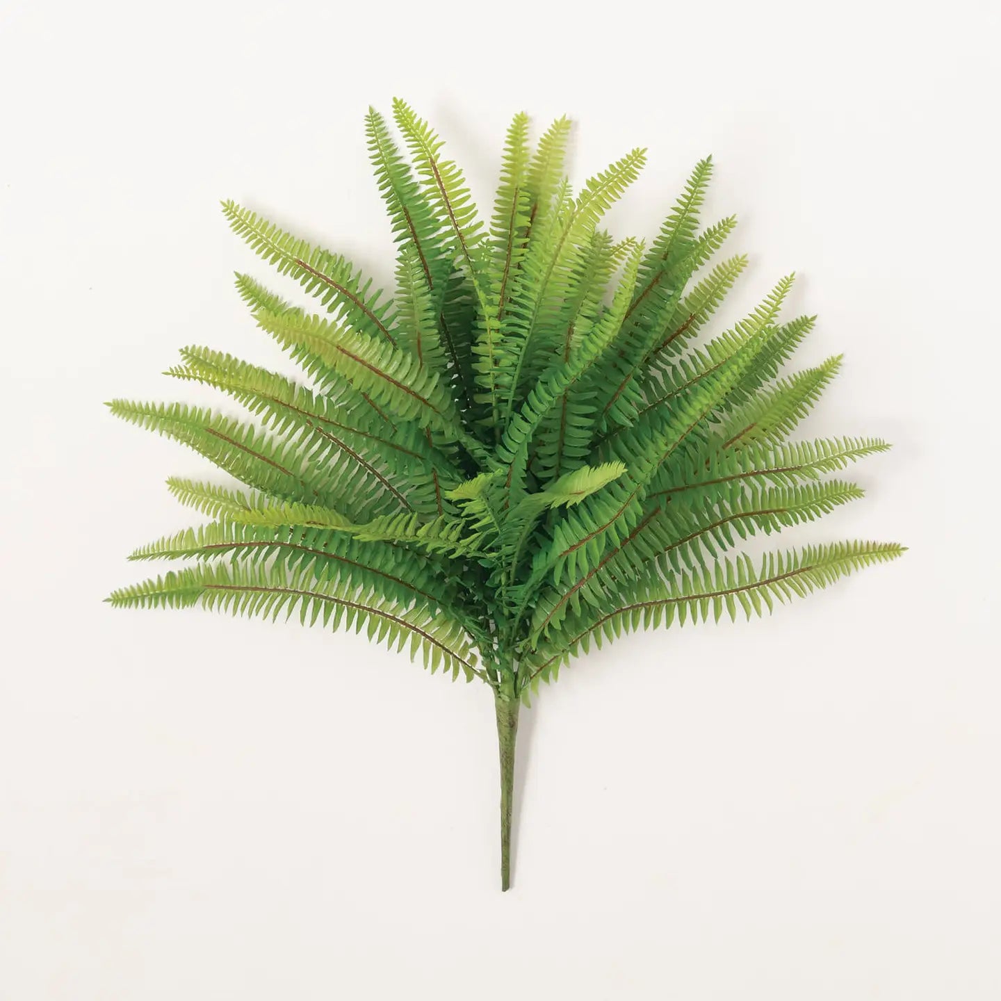 Bright Green Faux Fern Bush