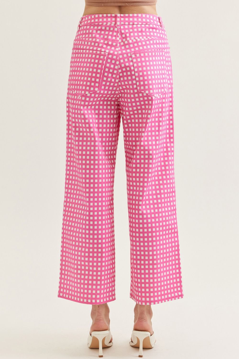 Rosalie Pink Gingham Pants