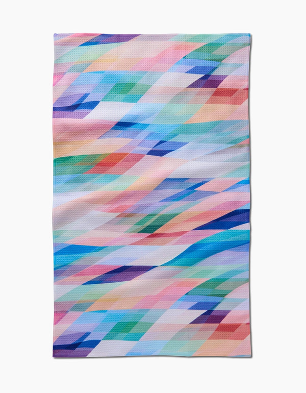 Abstract Pattern Geometry Kitchen Towel