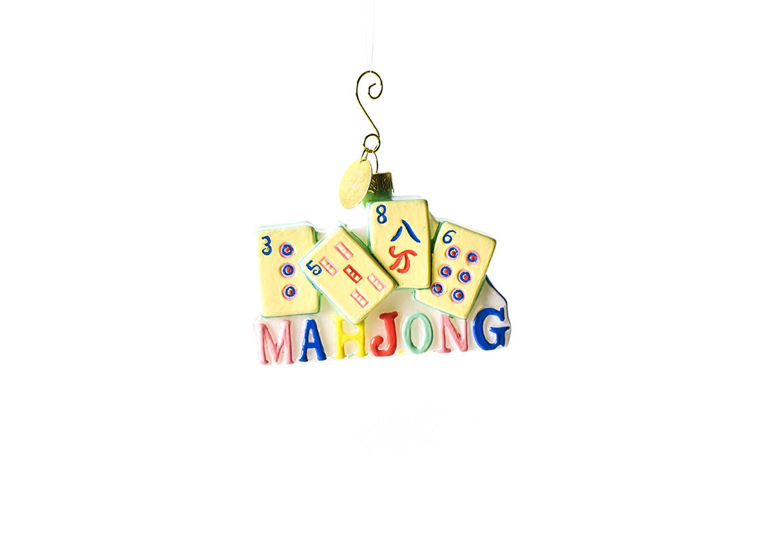 Mahjong 4 Tiles Ornament