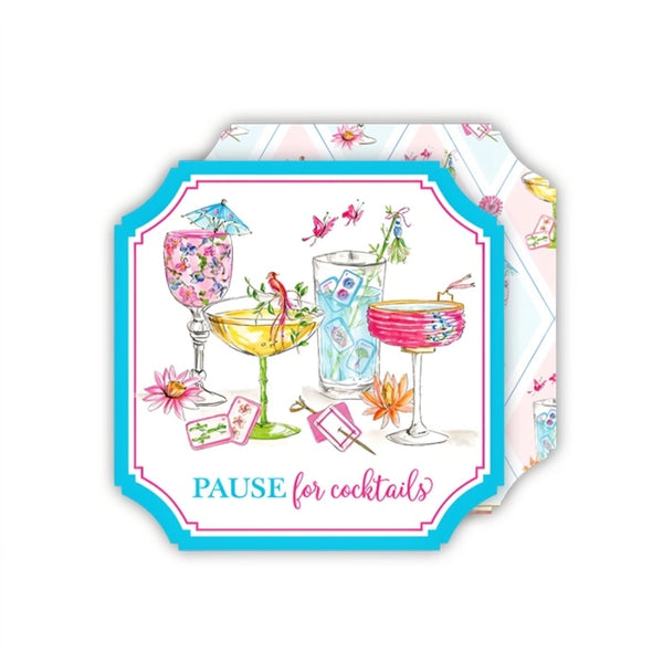 Mahjong Paper Coasters Set/20
