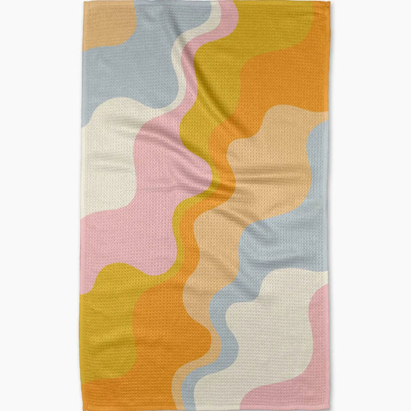 Abstract Pattern Geometry Kitchen Towel
