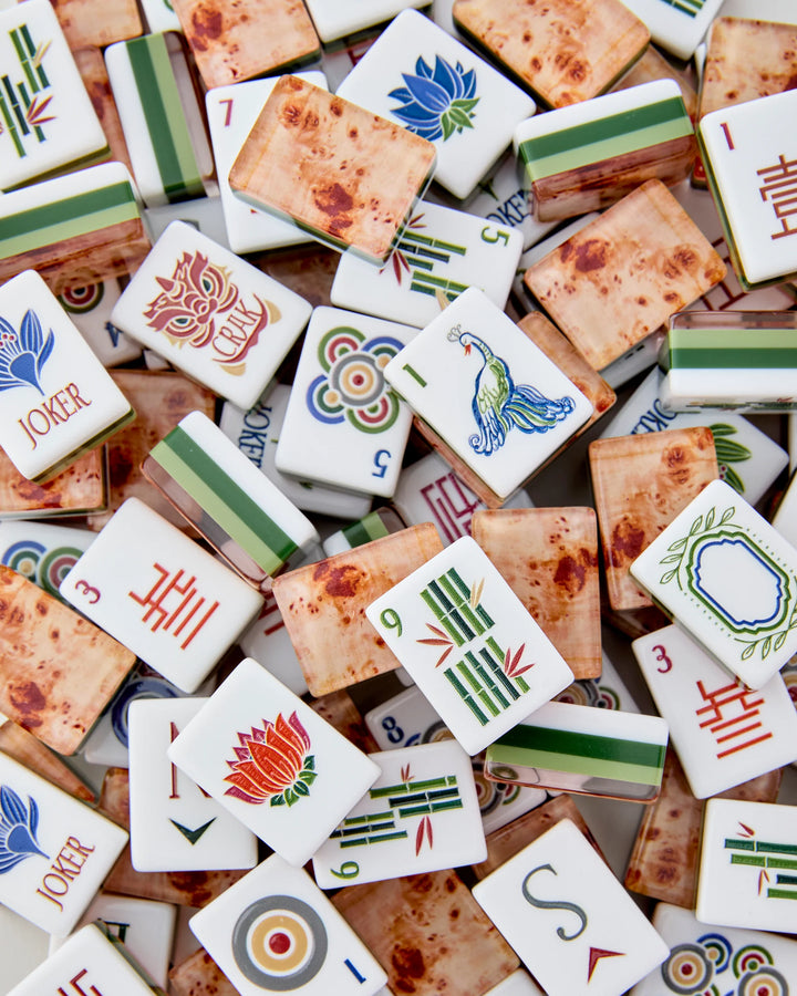 Heritage Mahjong Tile Set