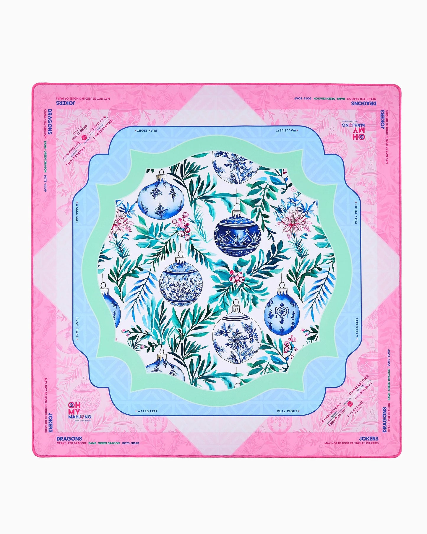Holiday Oh My Mahjong Mat