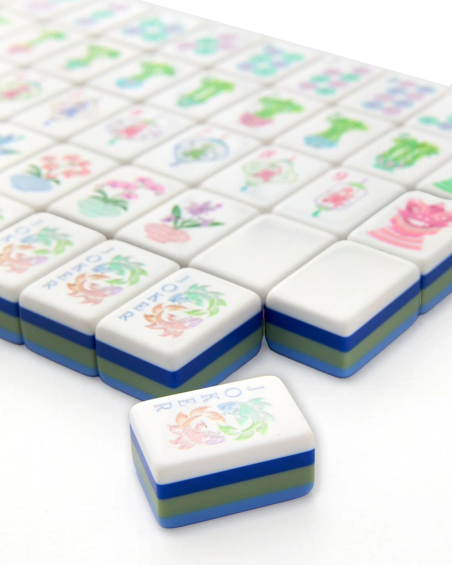 Moonlight Mahjong Tile Set