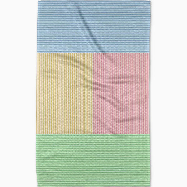 Abstract Pattern Geometry Kitchen Towel