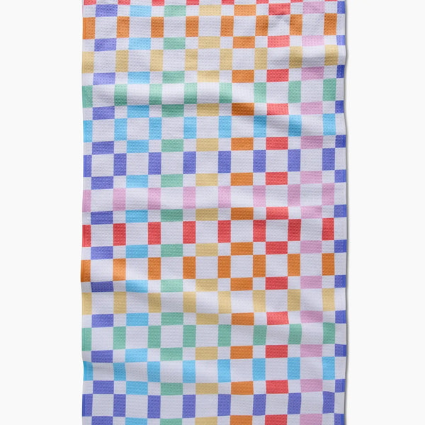 Abstract Pattern Geometry Kitchen Towel