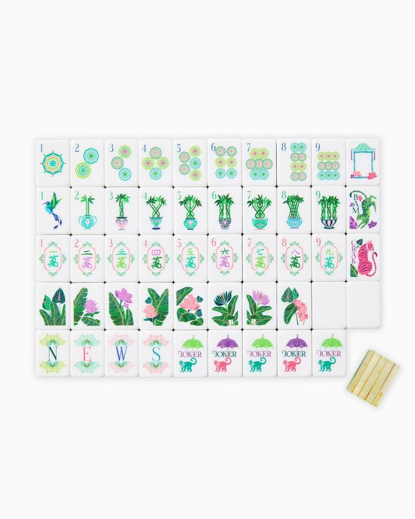 Palm Royale Mahjong Tile Set