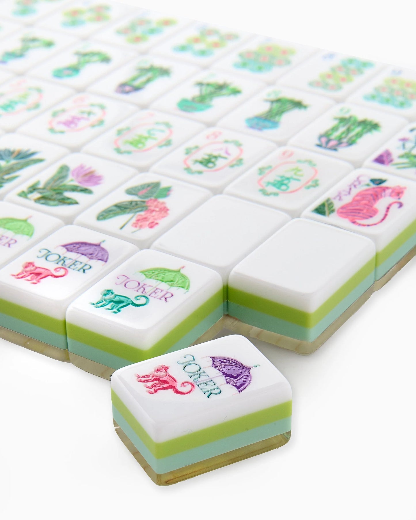 Palm Royale Mahjong Tile Set