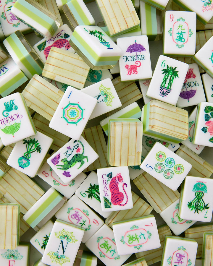 Palm Royale Mahjong Tile Set
