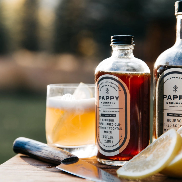Pappy & Co Bourbon Barrel-Aged Old Fashioned Mix