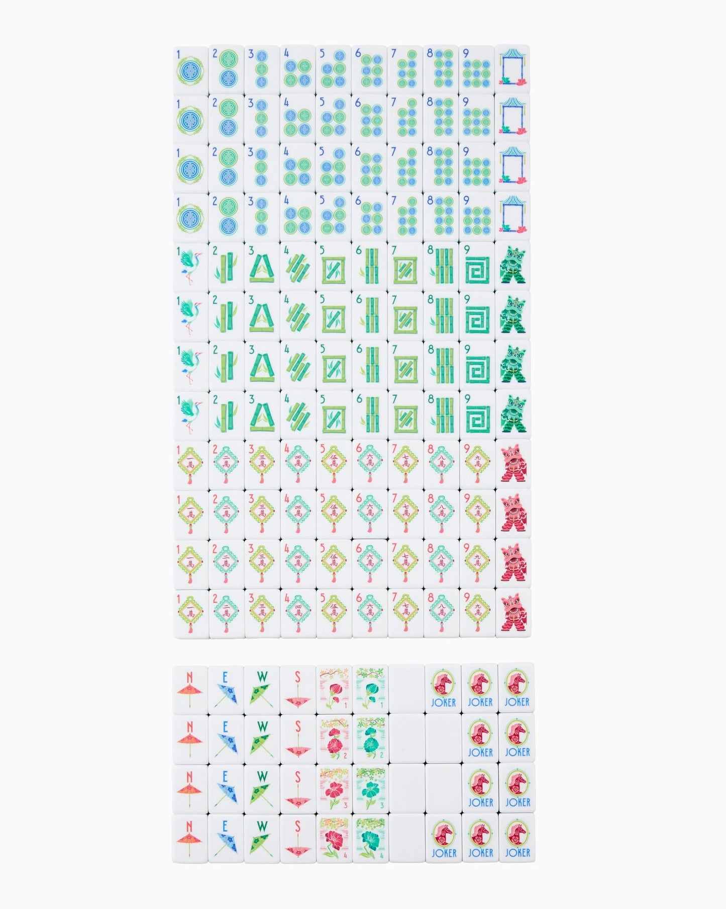 Pippa Mahjong Tile Set