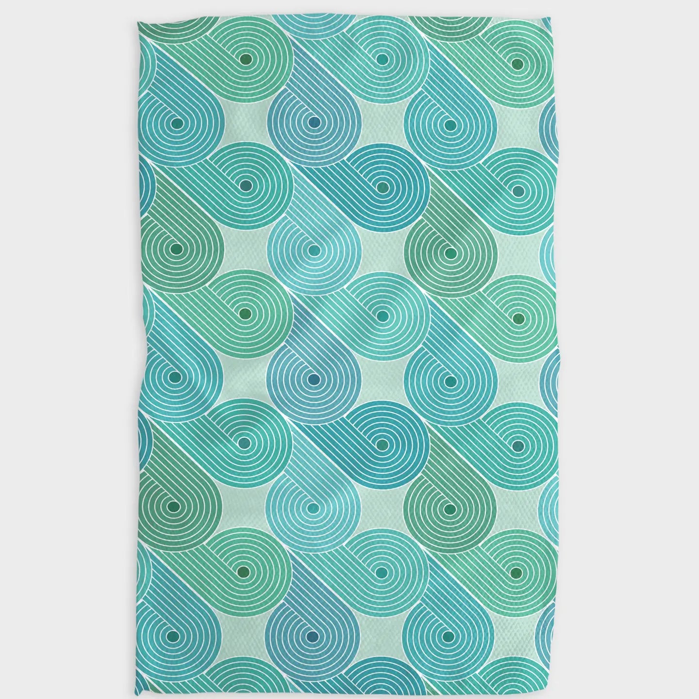 Abstract Pattern Geometry Kitchen Towel