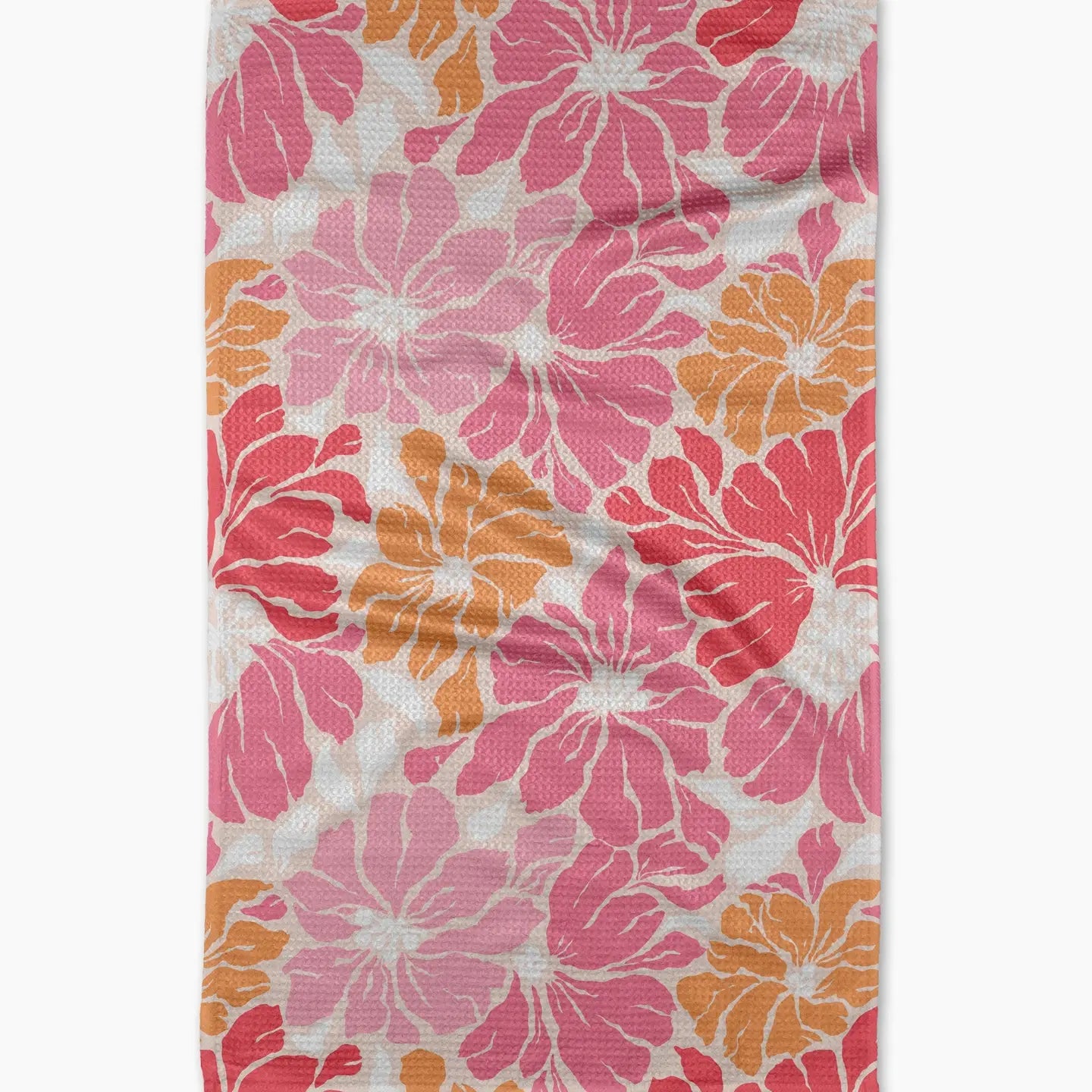 Botanical Pattern Geometry Kitchen Towel
