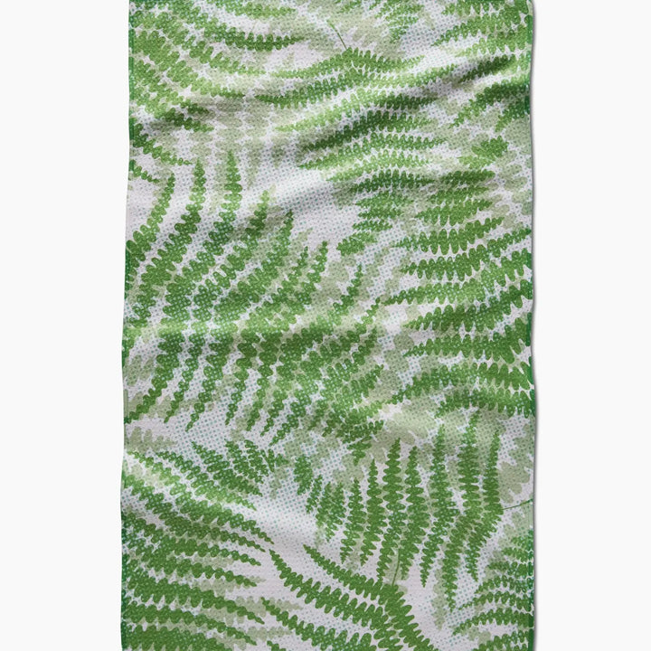 Botanical Pattern Geometry Kitchen Towel