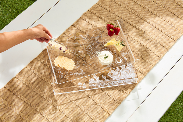 Acrylic Chillin Charcuterie Tray