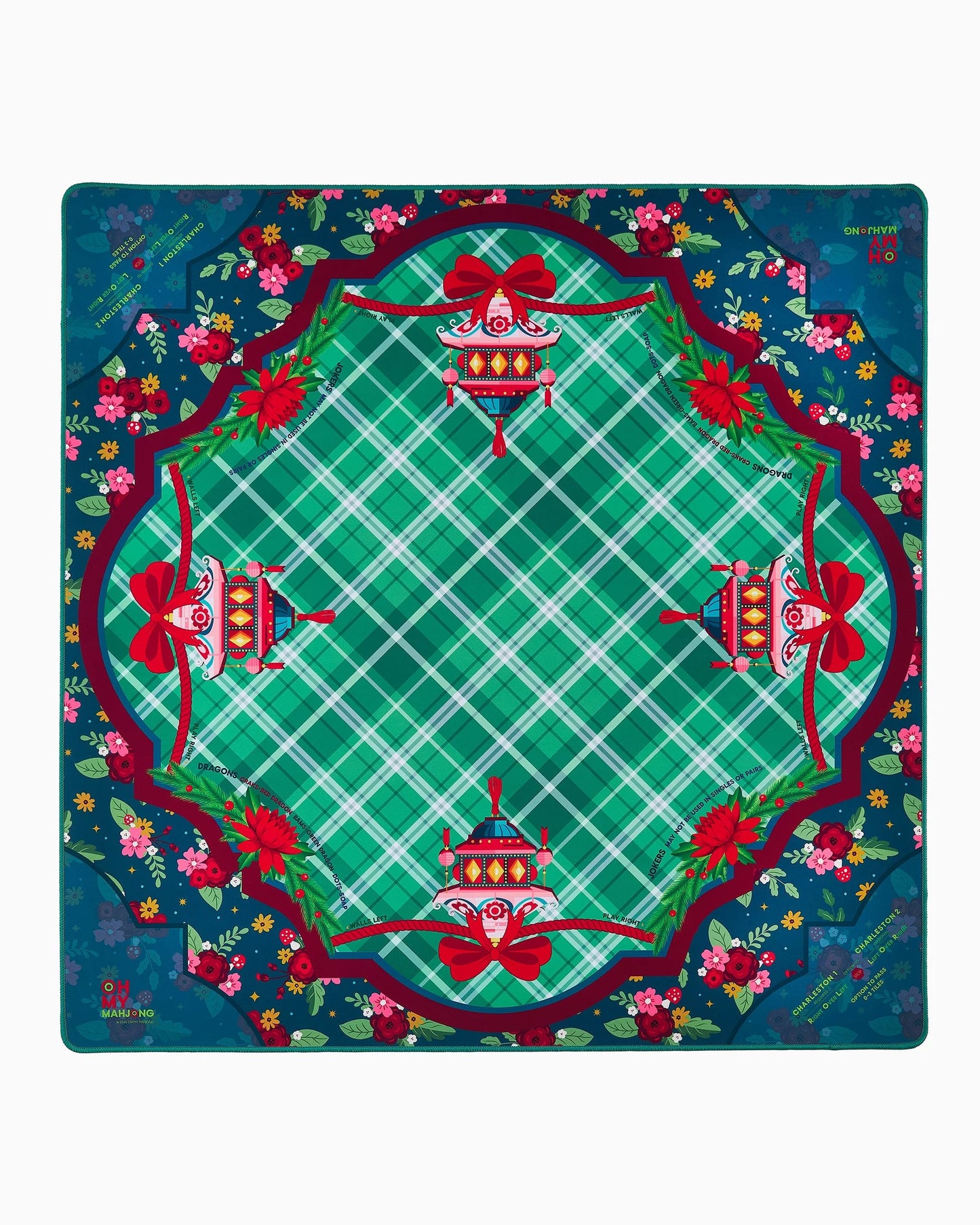 Holiday Oh My Mahjong Mat
