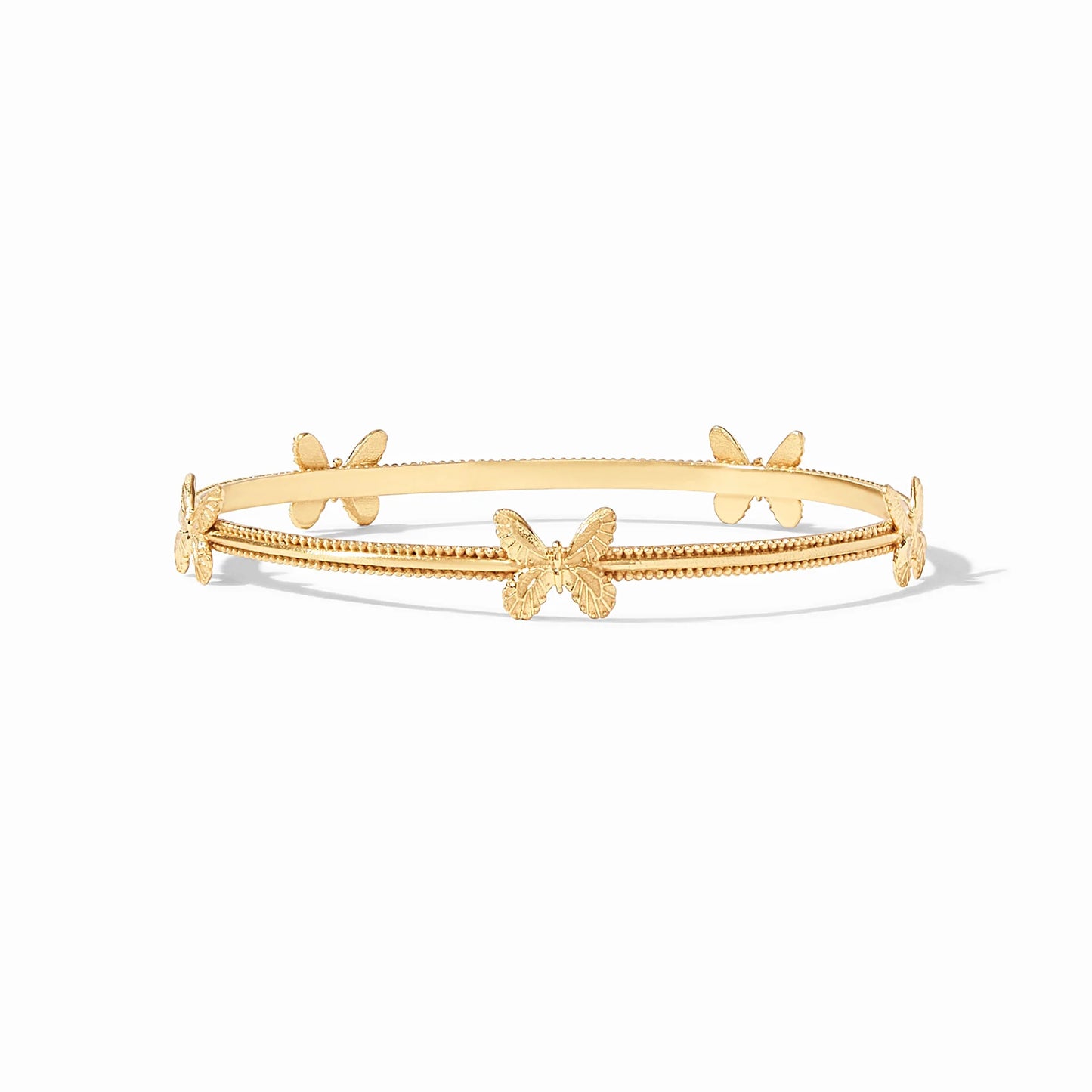Gold Butterfly Bangle