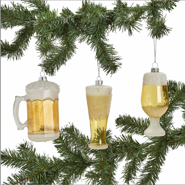 Beer Glass Ornament